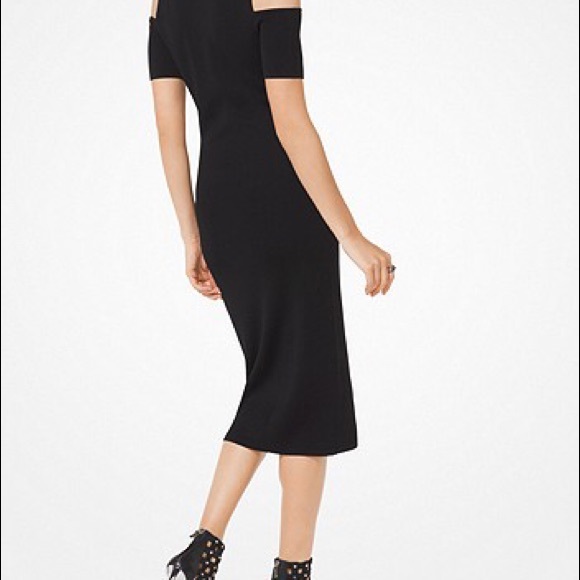 Michael Kors Cold Shoulder Dress - Picture 2 of 6